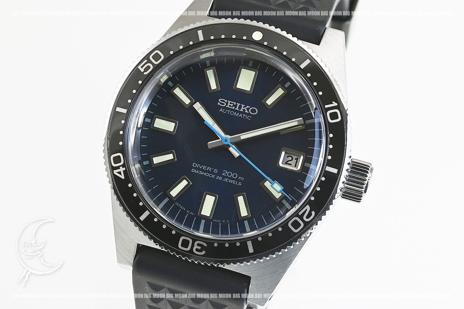 セイコー SEIKO プロスペックダイバーズ 1965復刻デザイン SBDX039 ブルー文字盤 SS/ラバーストラップ 自動巻き メンズ 腕時計