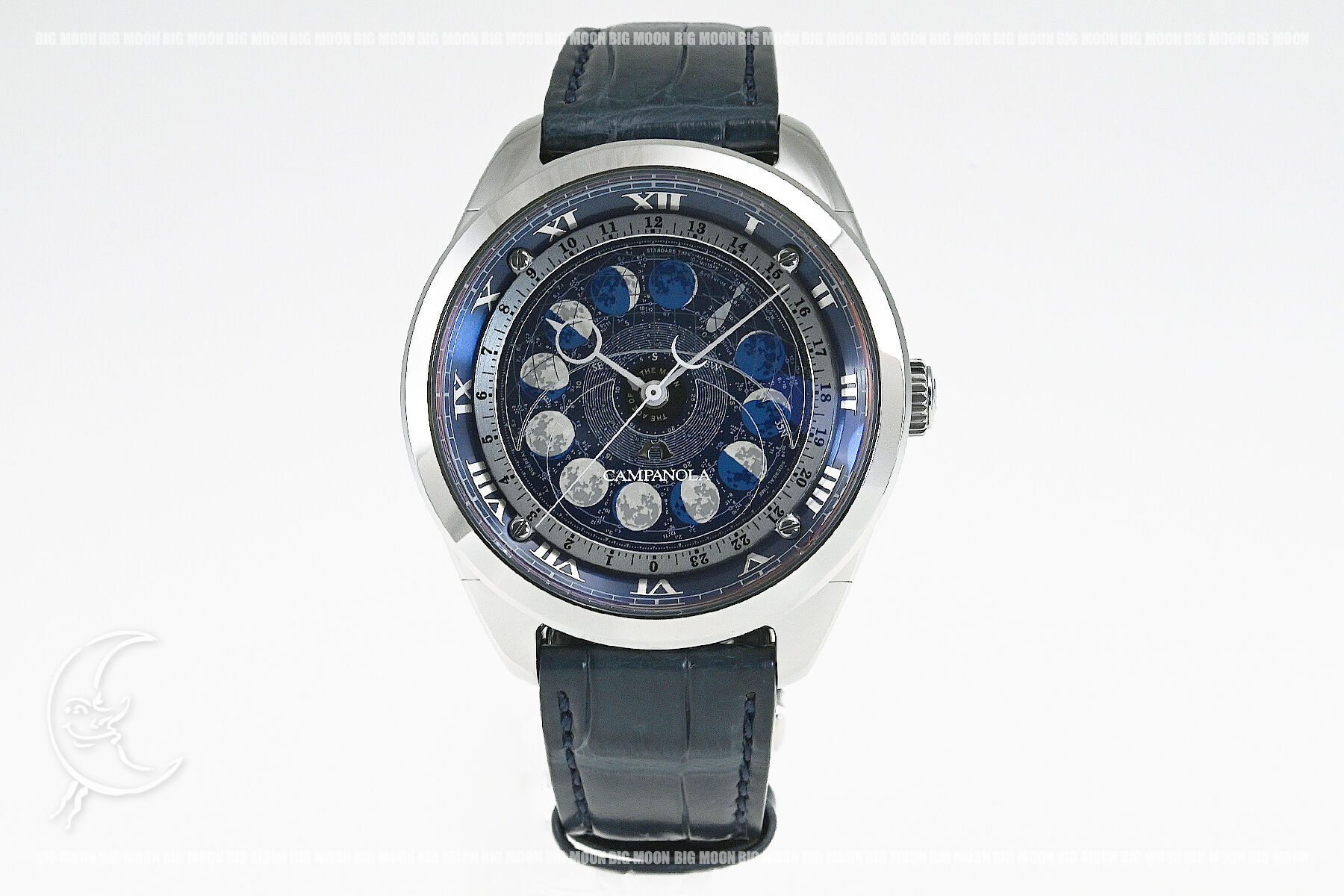 シチズン CITIZEN 腕時計 メンズ AA7800-02L カンパノラ コスモサイン COSMOSIGN クオーツ（CAL.4394） ブルーxブルー アナログ表示