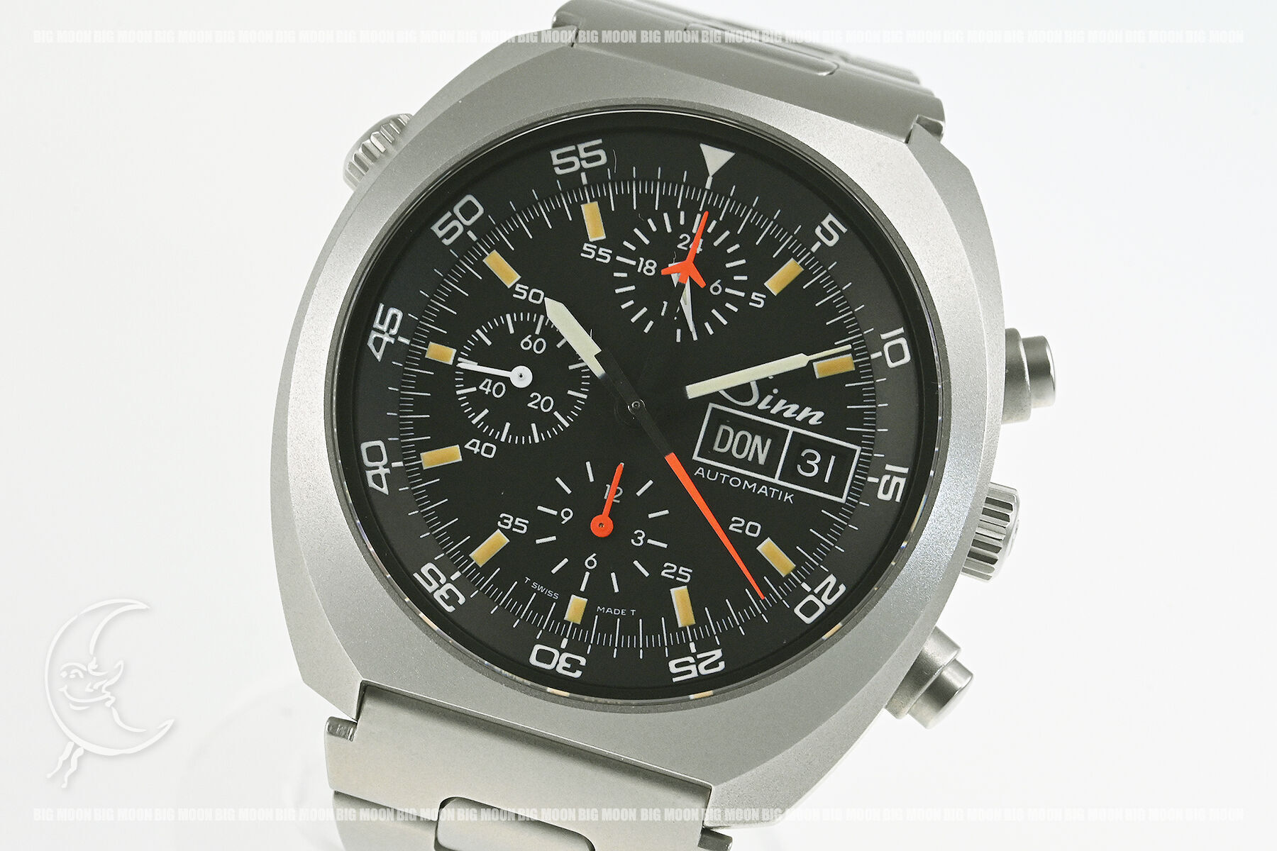 Sinn ジン スペースクロノ モデル142 142.M レマニア5100 トリチウム