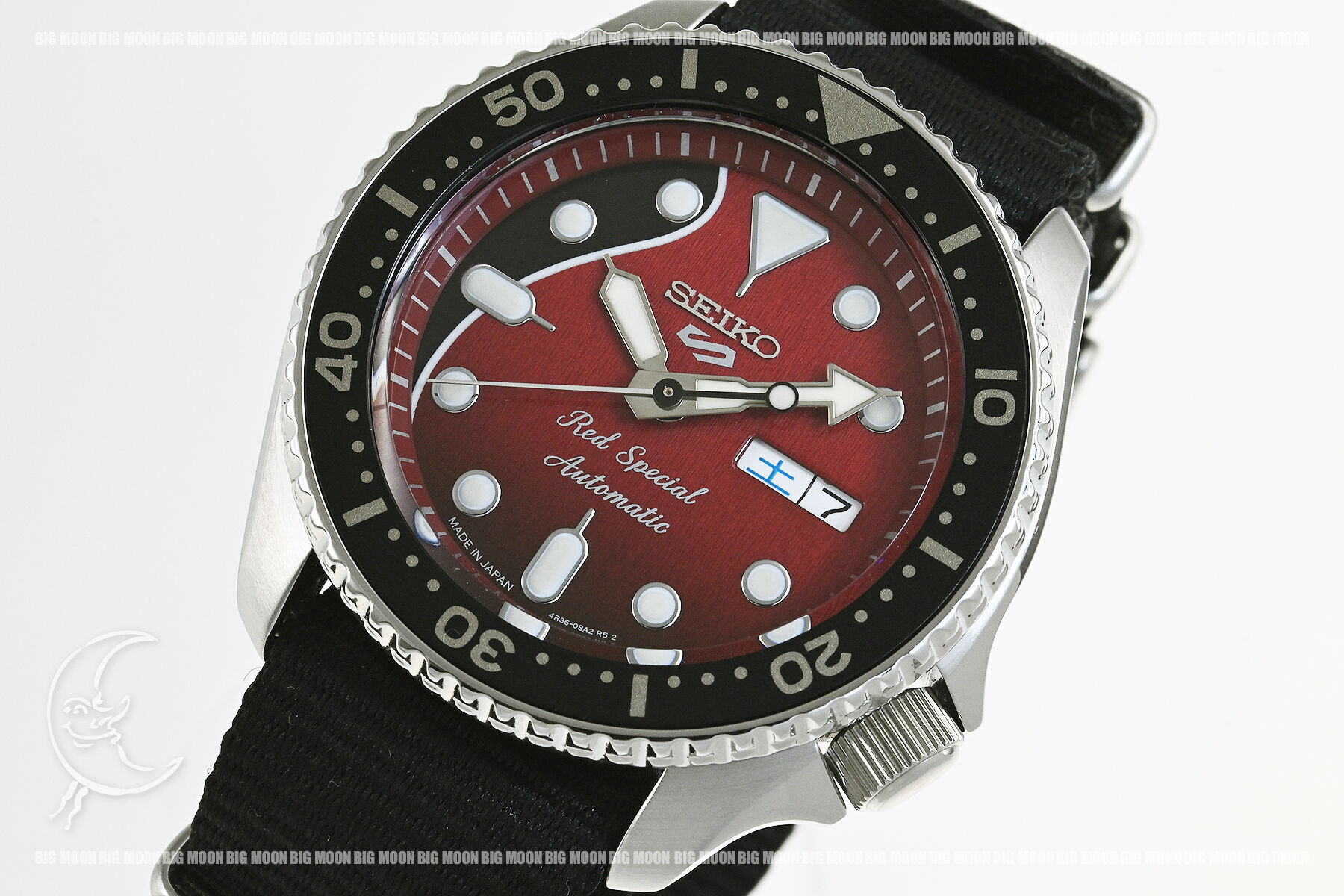 セイコー SEIKO 4R36-08H0/SBSA073 5スポーツ ブライアン・メイ コラボ限定モデル 自動巻き メンズ 良品 _740833【ev10】