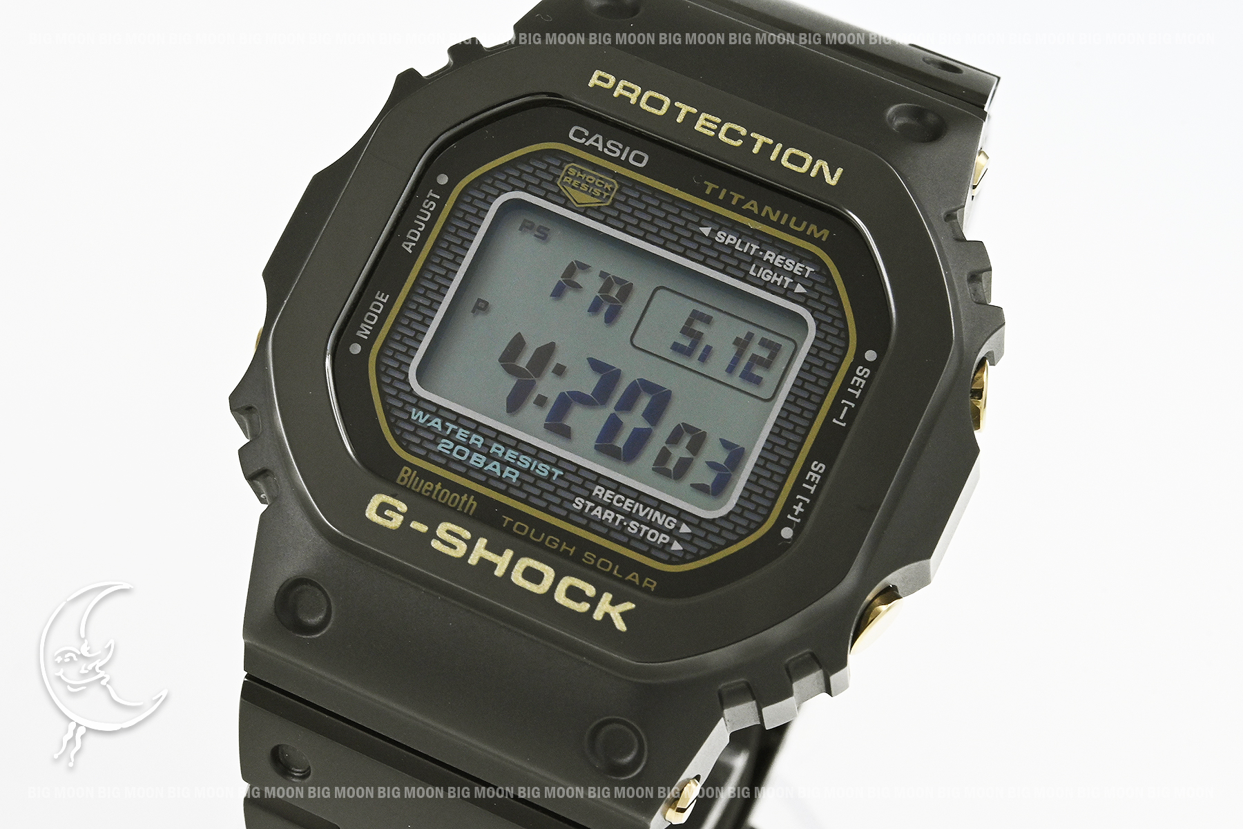 CASIOのG-SHOCK フルメタル GMW-B5000シリーズ チタンモデル「GMW ...