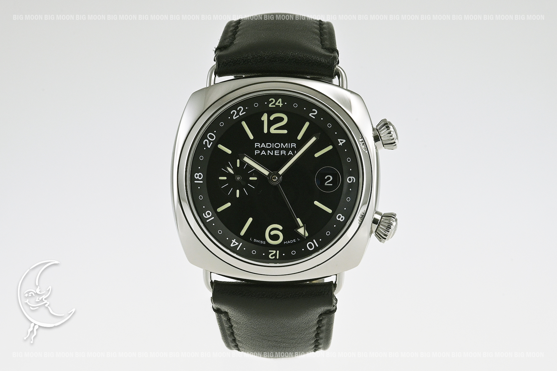 パネライ PANERAI PAM00184 ラジオミール GMT 自動巻き メンズ 箱・保証書付き_709371