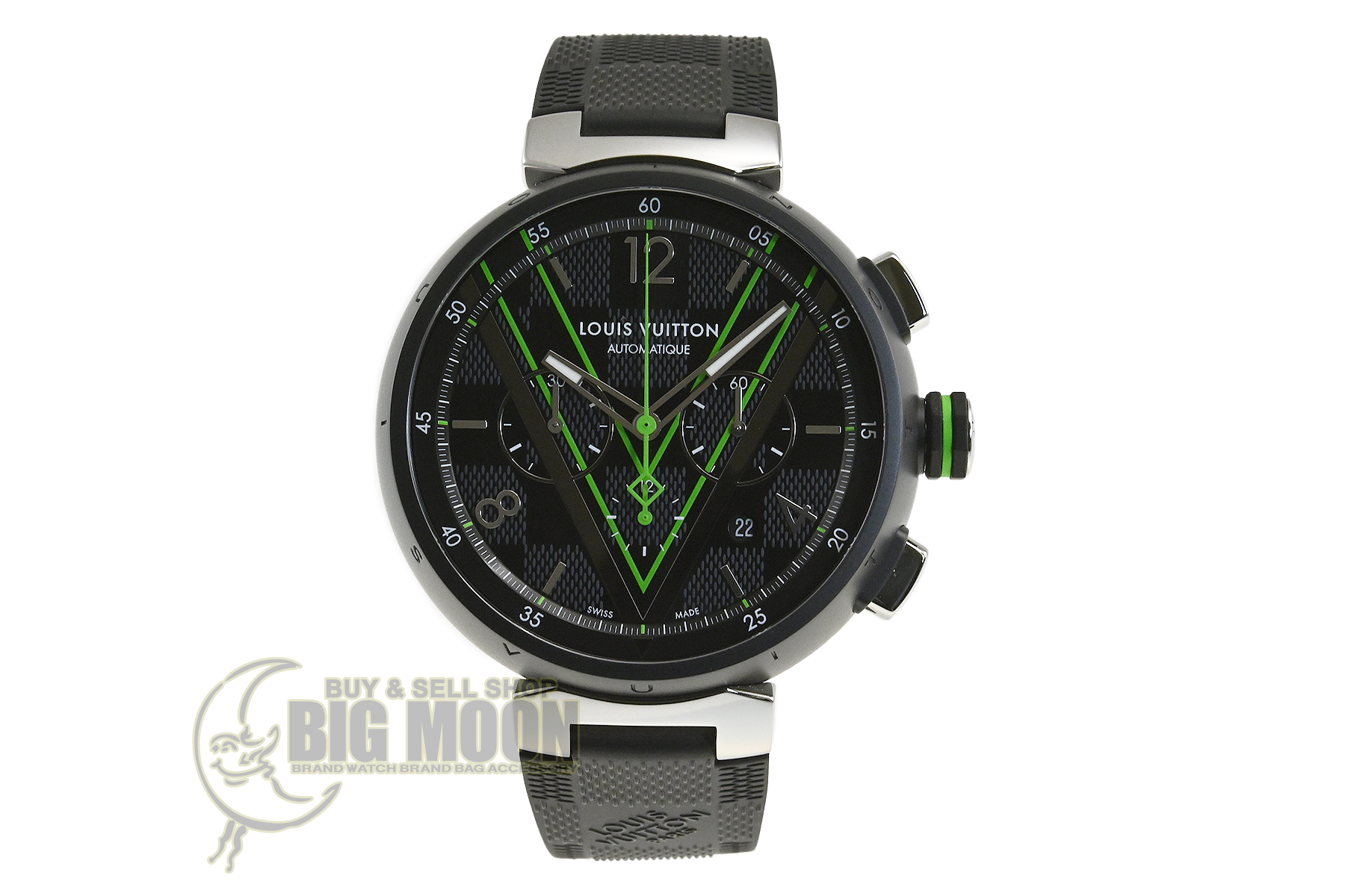 Watch Voyager GMT  Louis Vuitton Q7D311 Steel - Strap Steel