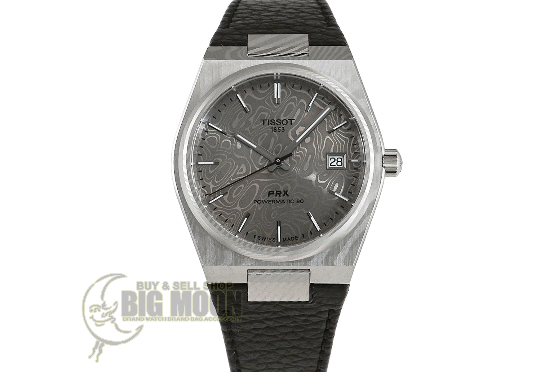 TISSOT PRX Damascus Steel 38mm T137.807.96.081.00